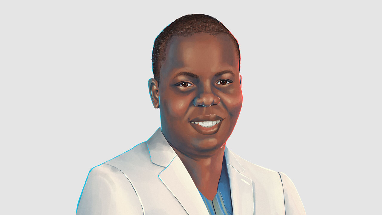 “We need scientists who are in Africa focusing on African problems,” says Edwine Barasa of the Kenya Medical Research Institute–Wellcome Trust. Illustration by Katty Huertas / Science Magazine. “We need scientists who are in Africa focusing on African problems,” says Edwine Barasa of the Kenya Medical Research Institute–Wellcome Trust. Illustration by Katty Huertas / Science Magazine.