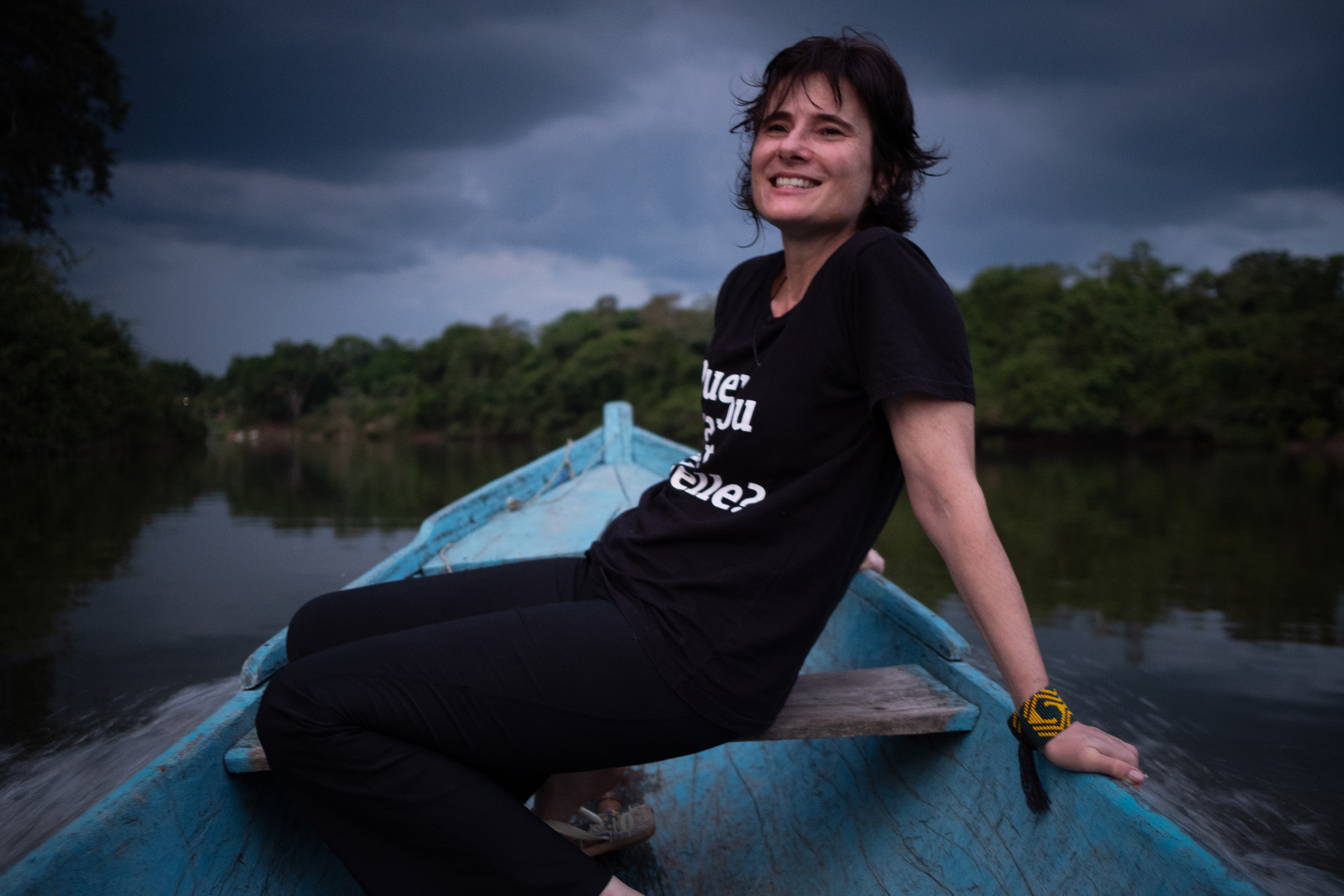 Eliane Brum. Photo by Azul Serra Eliane Brum. Photo by Azul Serra