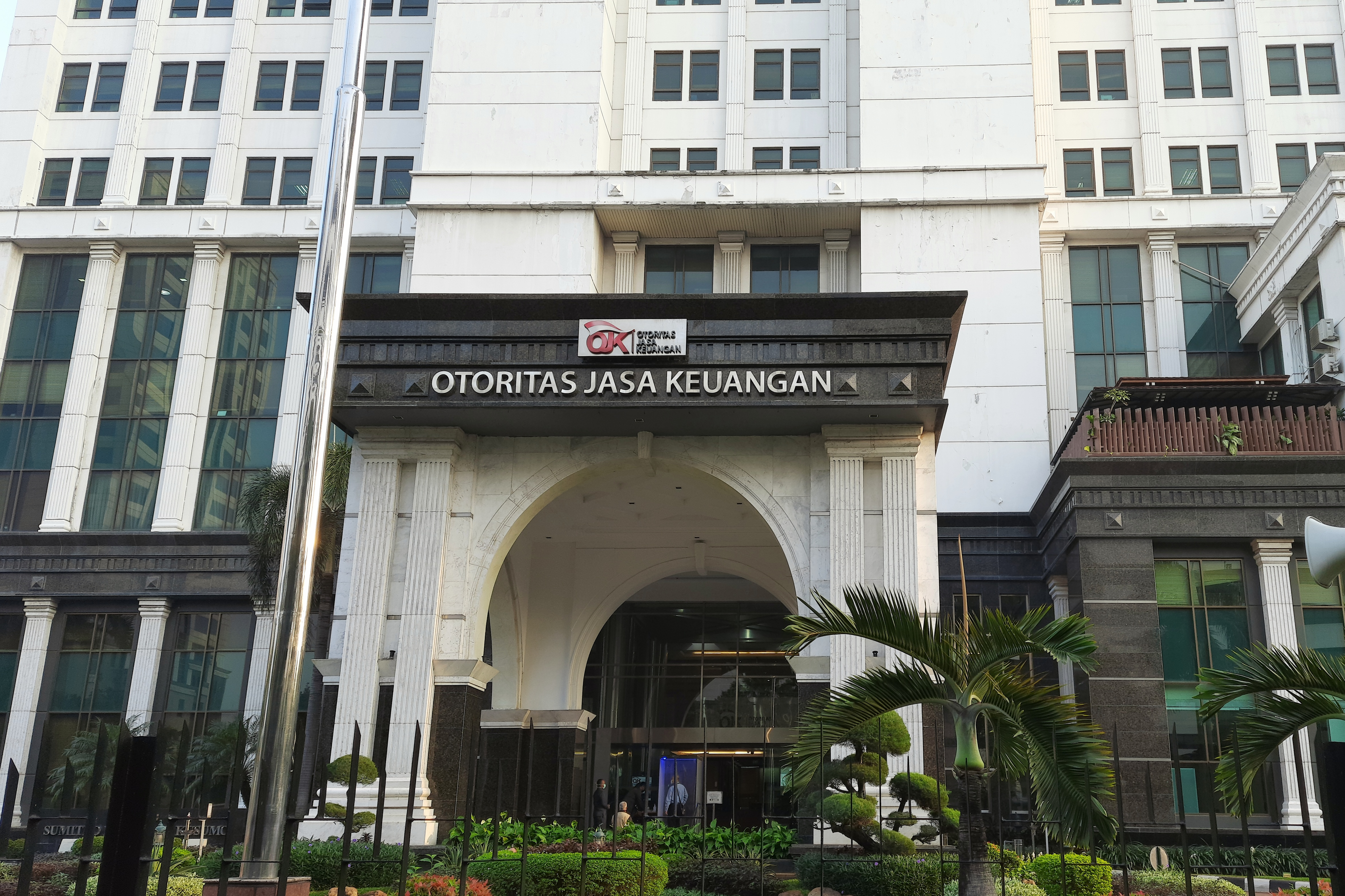 Jakarta, Indonesia, June 10, 2020. The Central Office of the Financial Services Authority (OJK) of the Republic of Indonesia. Image by haryanta.p / Shutterstock. Indonesia, 2020. Jakarta, Indonesia, June 10, 2020. The Central Office of the Financial Services Authority (OJK) of the Republic of Indonesia. Image by haryanta.p / Shutterstock. Indonesia, 2020.