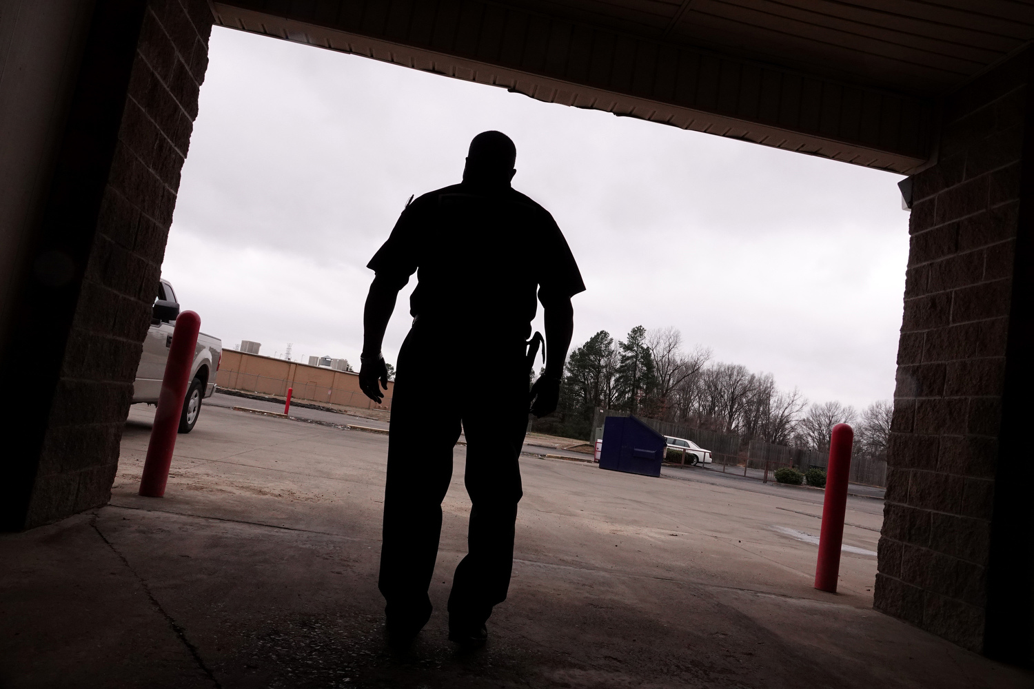 ABUSEFocht001.jpeg A silhouette shows a man named James, who says the program Achieving Change Through Value-Based Behavior helped him understand how anger and insecurity can lead to domestic violence.