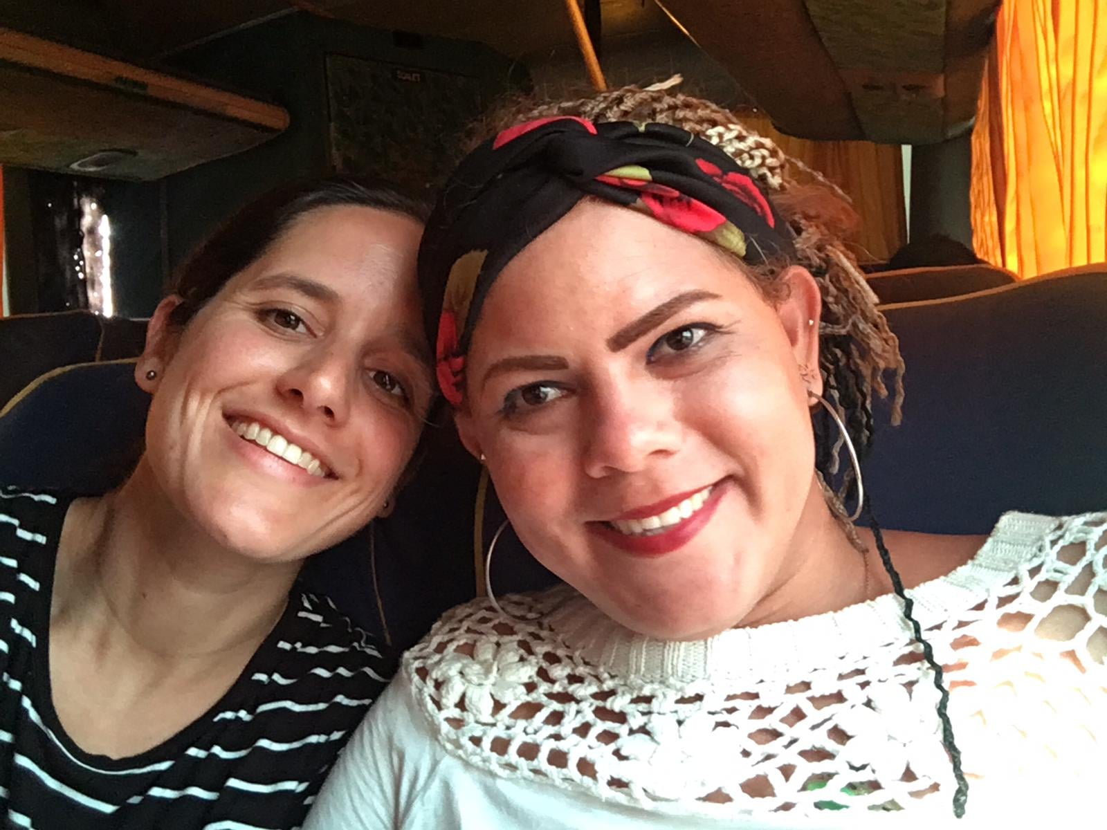 Photo of Kataleya Nativi Baca with photojournalist Danielle Villasana.