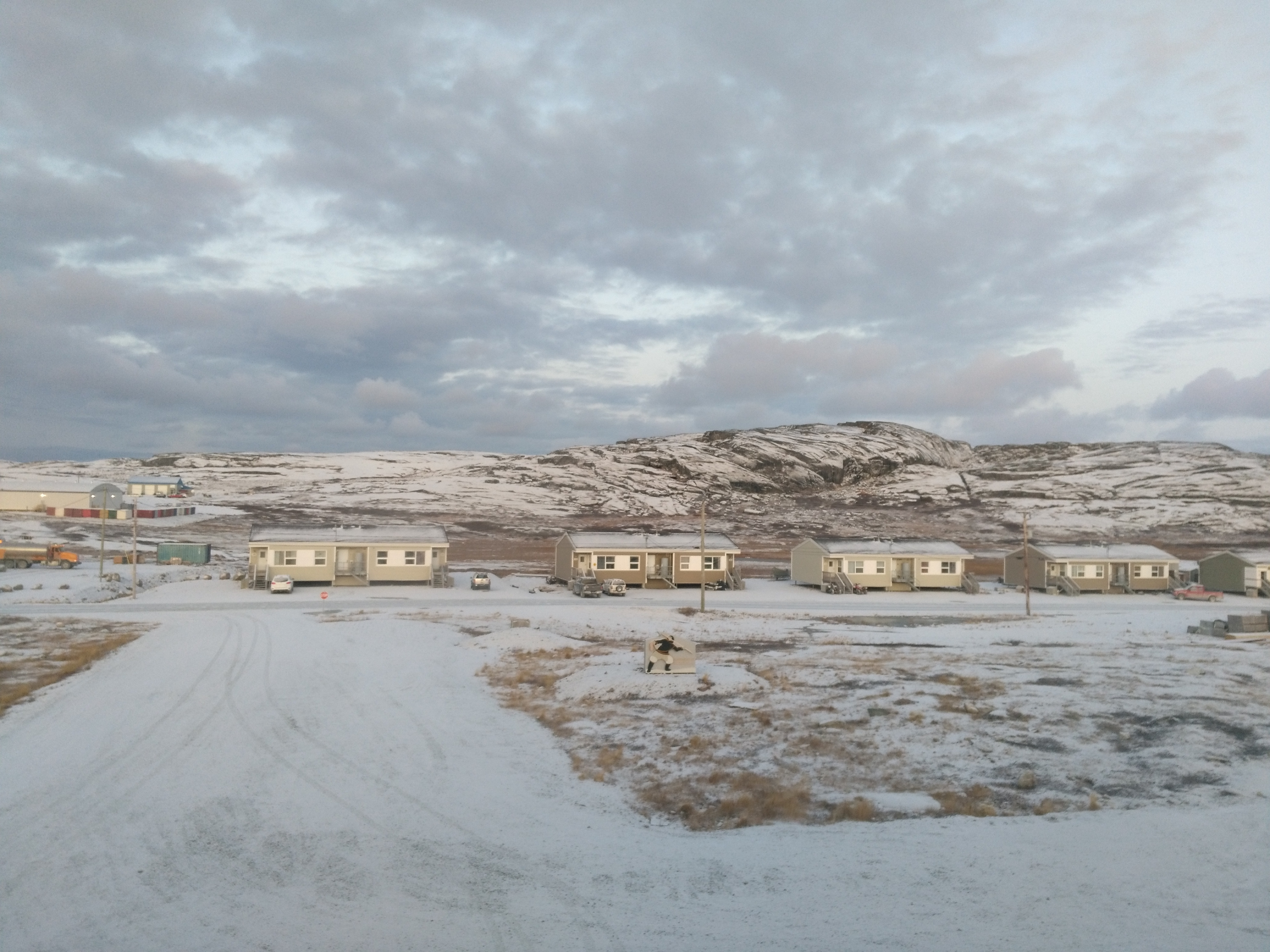 Northern Village of Inukjuak in Nunavik, Quebec.