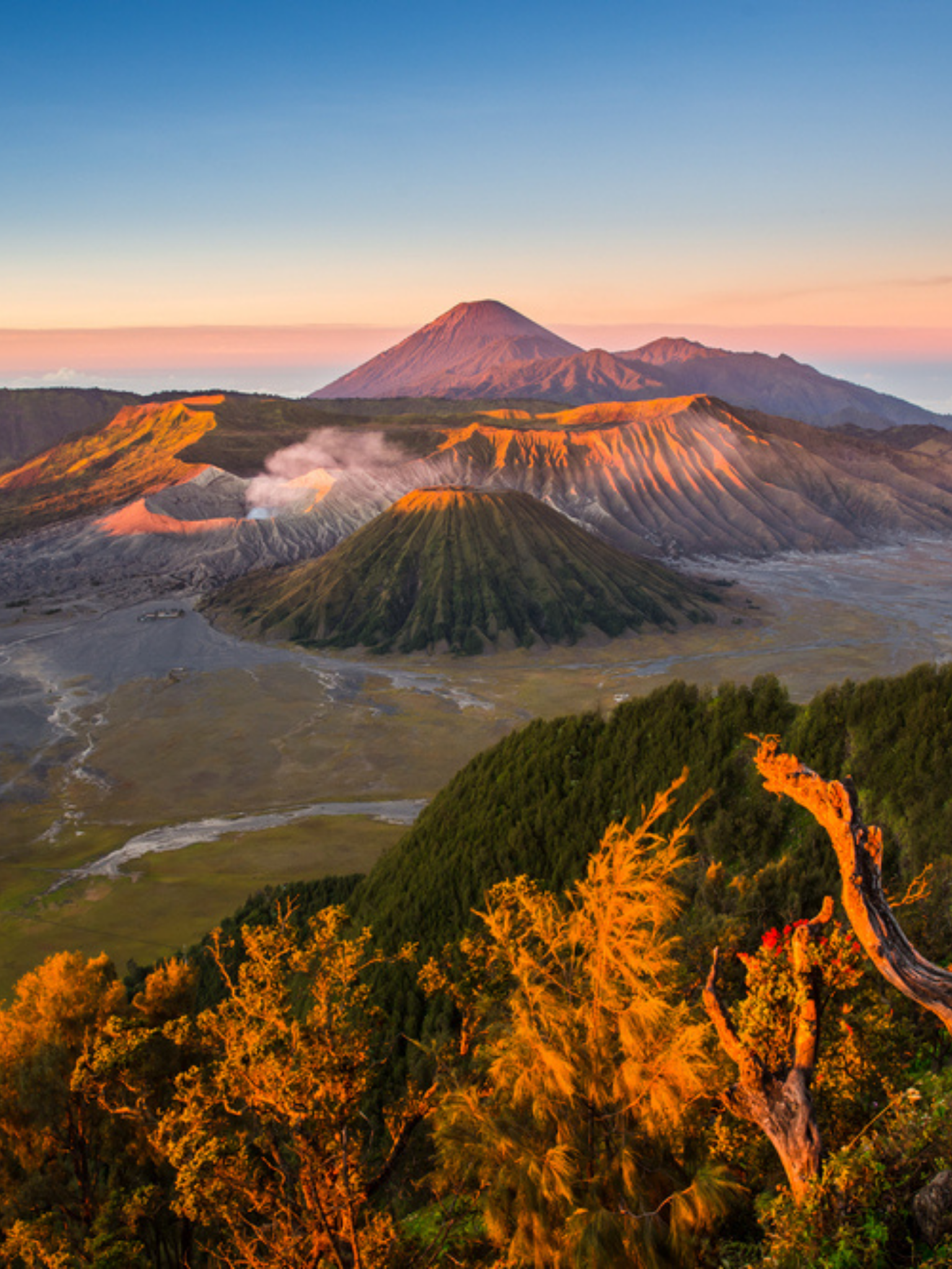 NEW S. Copy of Vertical thumbnail template 34 (1536 × 2048px) template_0.png An aerial overview of a volcano and a national park.