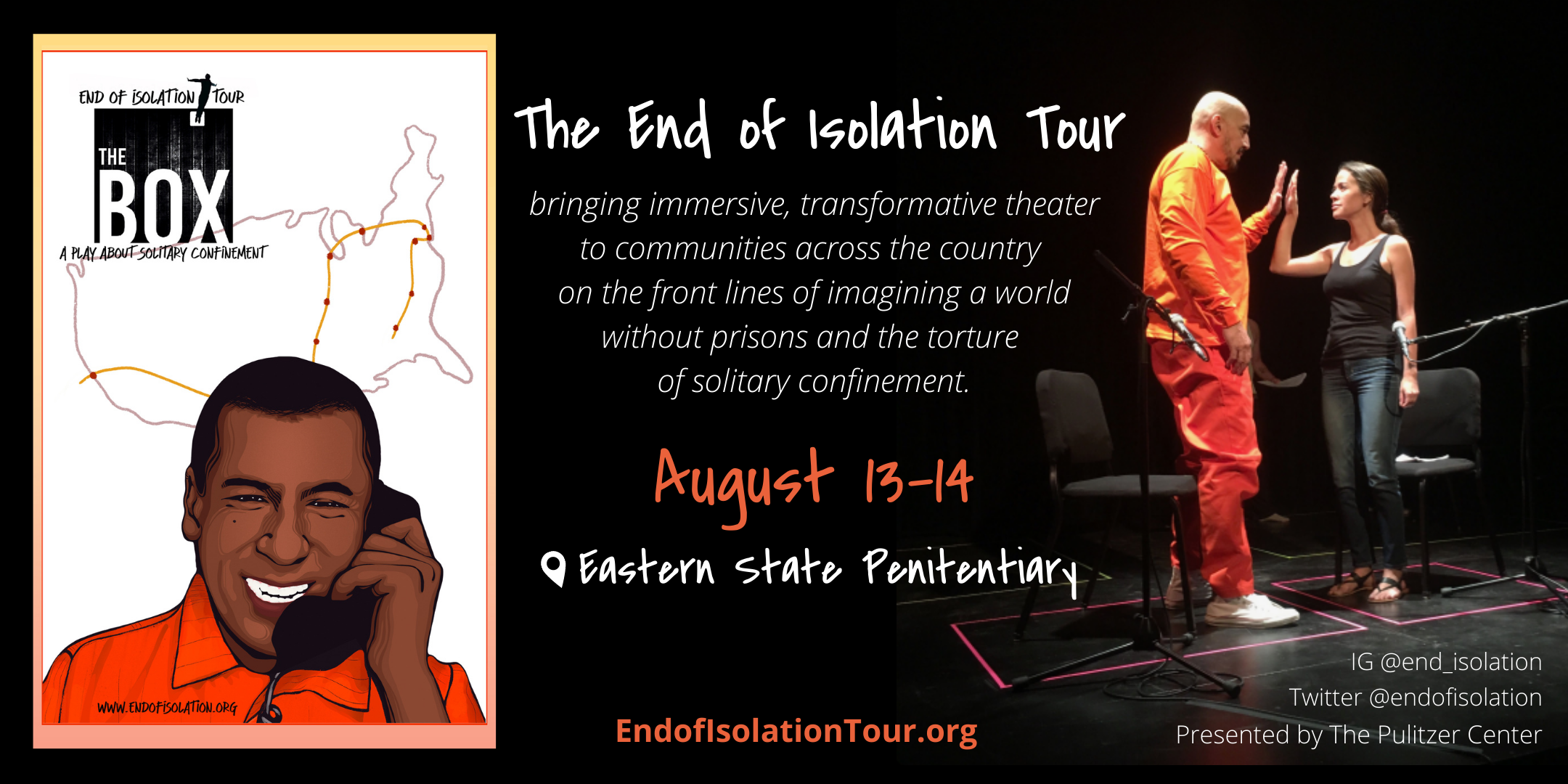End of Isolation Tour: Philadelphia, Pennsylvania Graphic for The End of Isolation Tour, performing in Philadelphia, PA