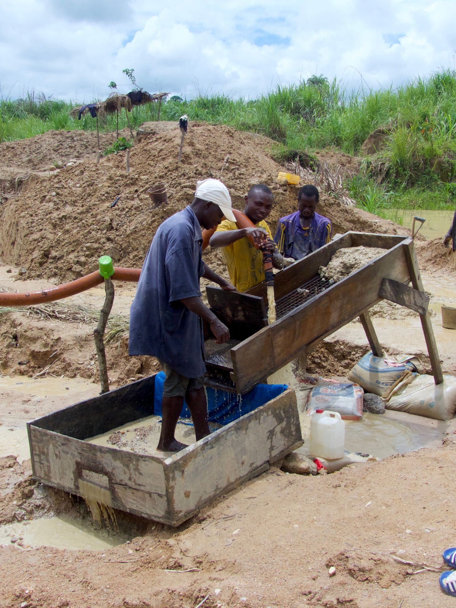 miner in africa