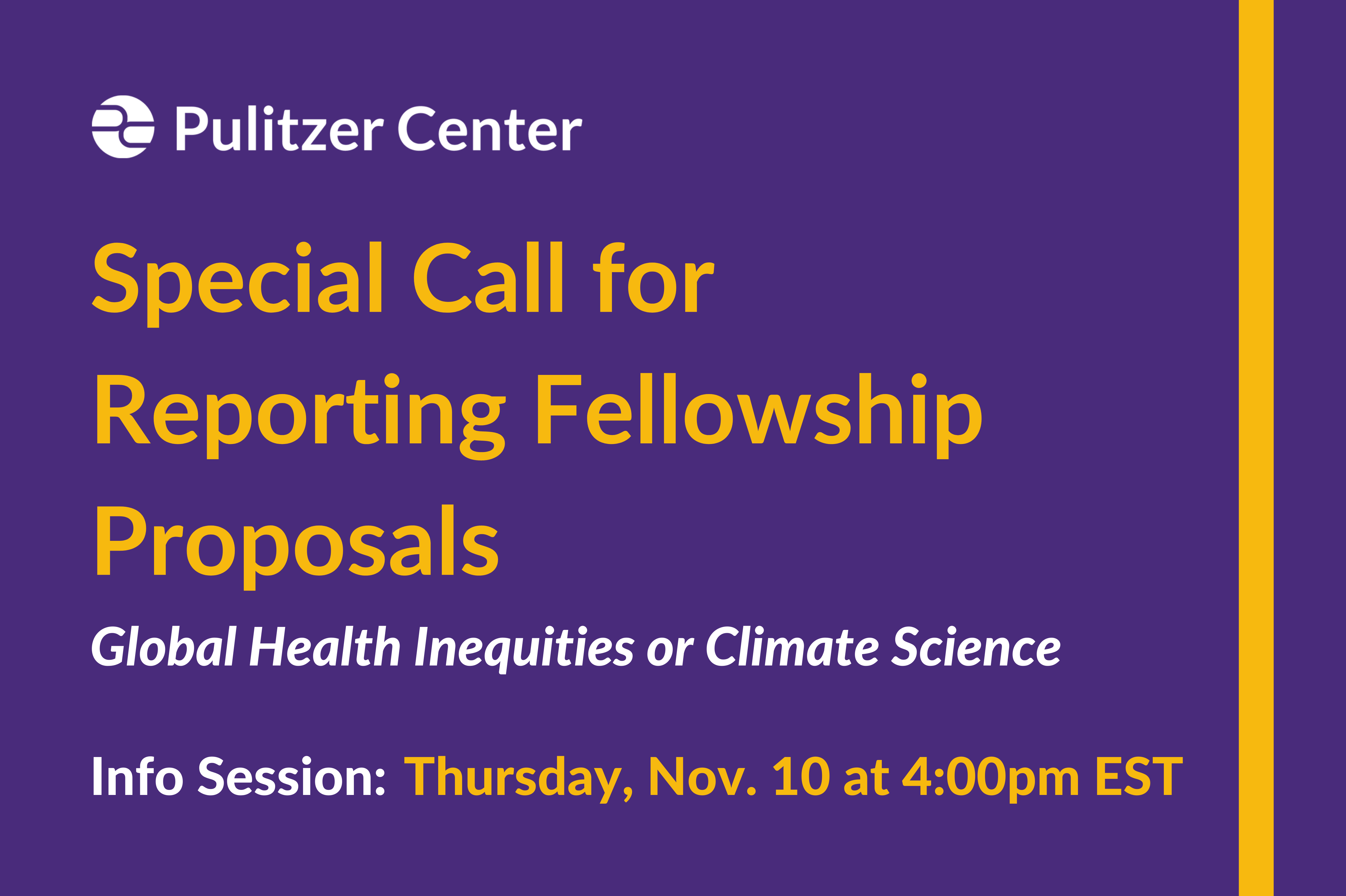 special call info session