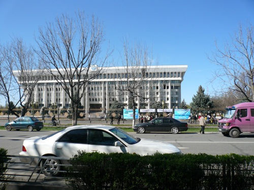 Kyrgyzstan’s presidential palace, known as the White House, was the target of two revolutions in the space of five years. 1
