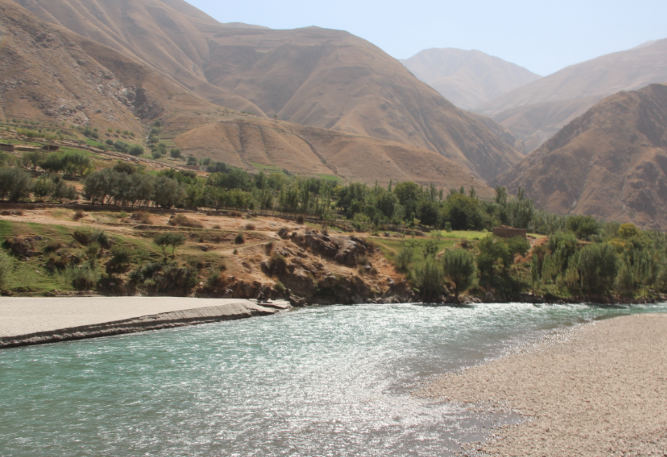 Most of the water in eastern Afghanistan leaves the country without being used, a UN report says. Image by Mujib Mashal. Afghanistan, 2012. Media file: AFGwater.png