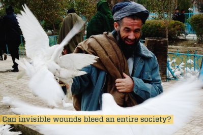 Image by Anna Badkhen. Afghanistan, 2011. Media file: Afghanistan_ptsd.jpg