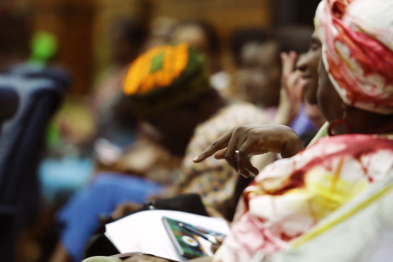 Health experts and doctors convened at the International Family Planning Conference in Dakar, Senegal, to discuss maternal and reproductive health. Among the issues addressed was unsafe abortion. Image by Jake Naughton. Senegal, 2011.