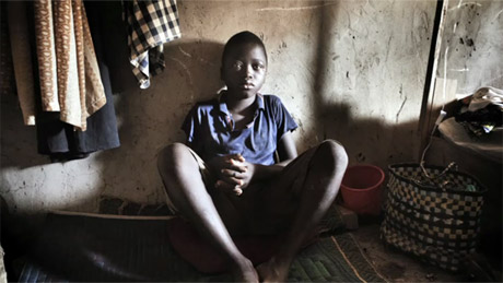 A still from Marcus Bleasdale's "Dear Obama: A Message from Victims of the LRA." image