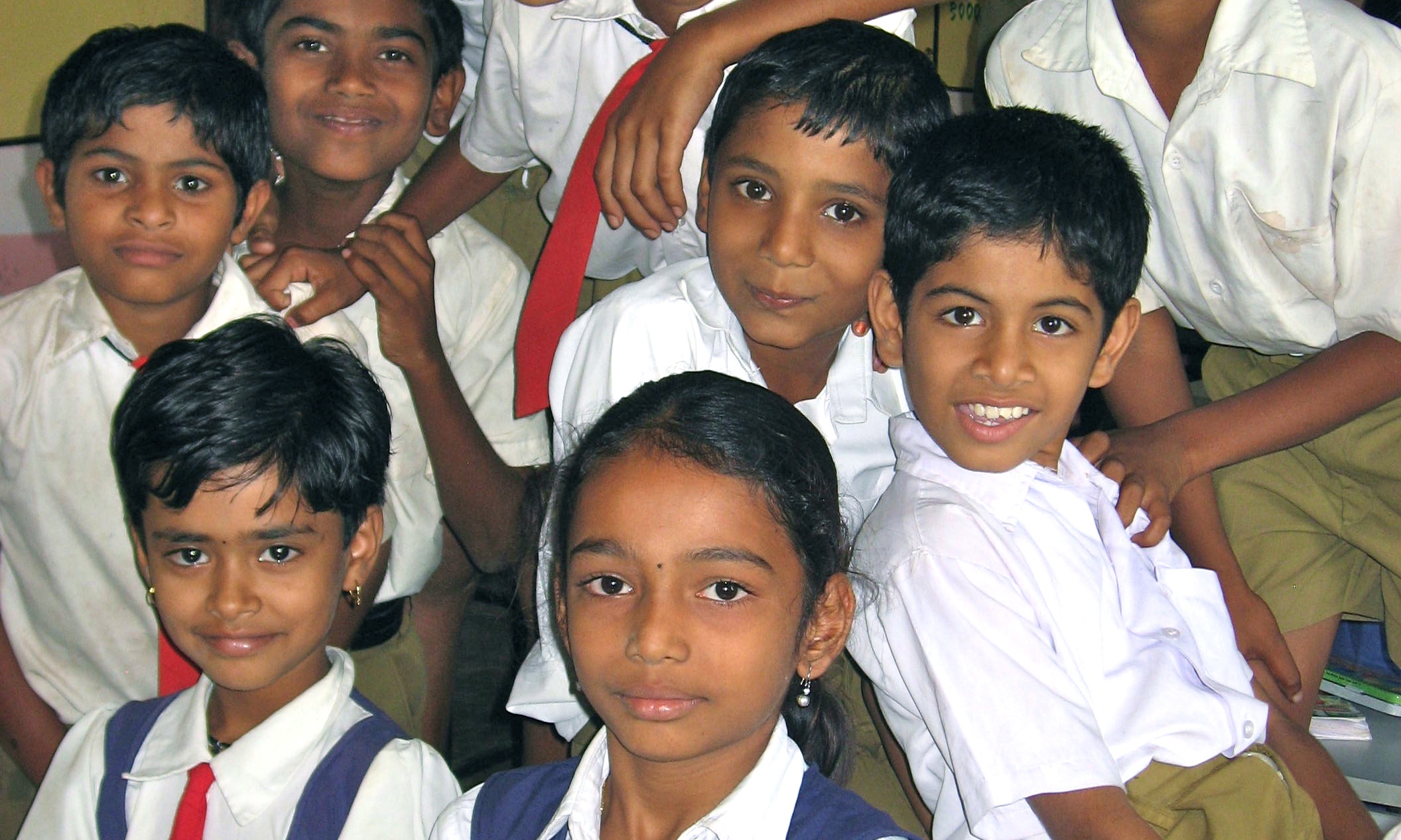 Schoolchildren in Ralegan Siddhi. Image by Kem Knapp Sawyer. India, 2011. Schoolchildren in Ralegan Siddhi. Image by Kem Knapp Sawyer. India, 2011.
