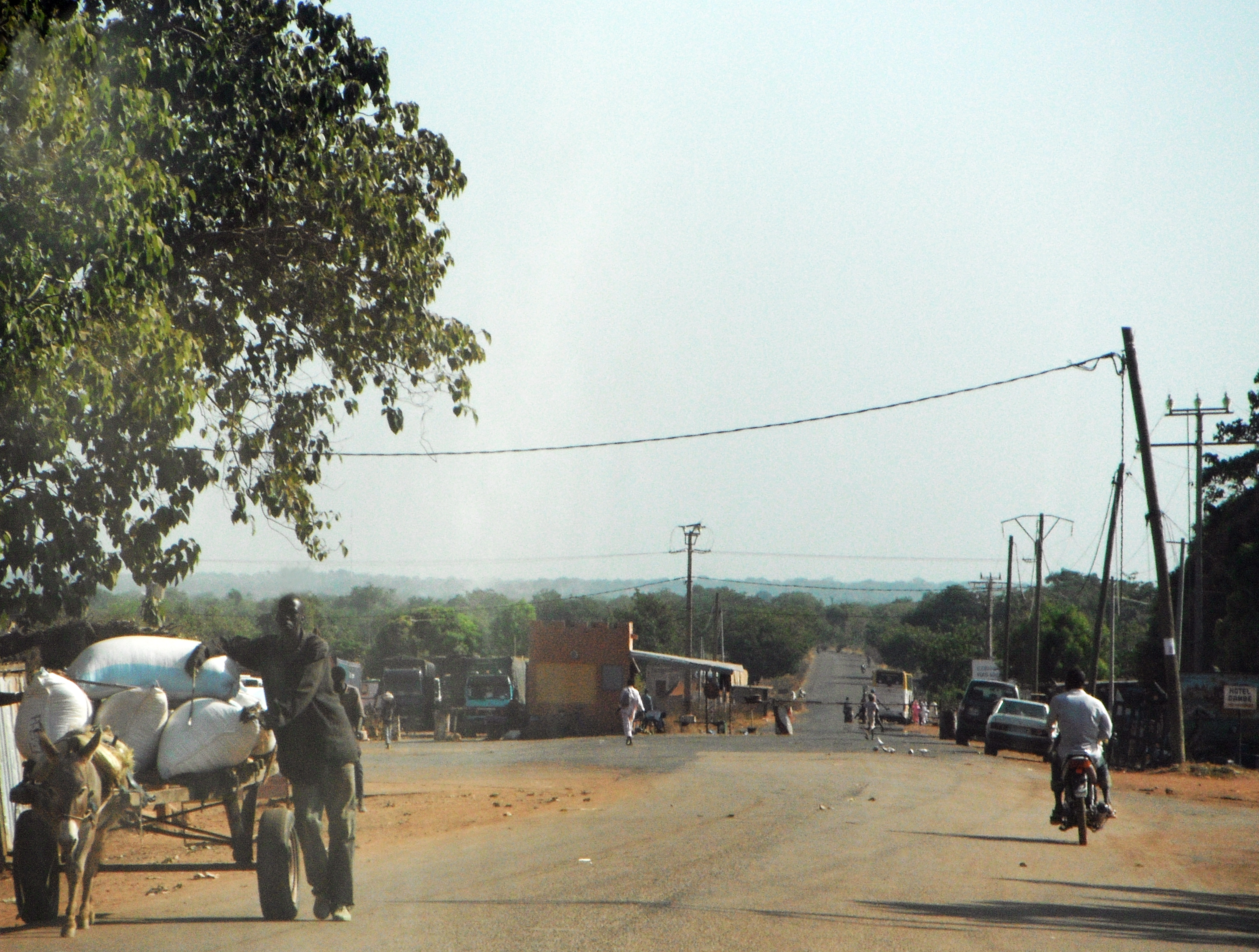 The Mali-Ivory Coast border crossing. Image by Peter Chilson. Mali, 2012.