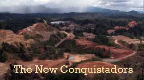 Image courtesy of CBC. Panama, 2012. Media file: Mining-site.jpg