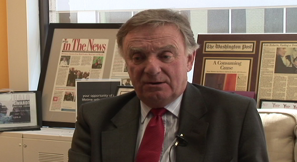 Richard Ottaway, Chairman of the Foreign Affairs Select Committee in the UK Parliament. Image by Stephen Hobbs. United States, 2011. Media file: Ottaway-Egypt-Photo_9980.jpg