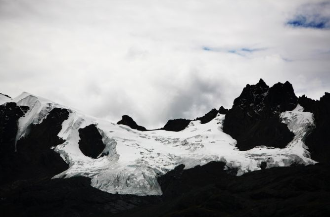 Andean glaciers are imperiled by rising temperatures. Image by Brent Stirton for Getty Images. Media file: Picture 1.png