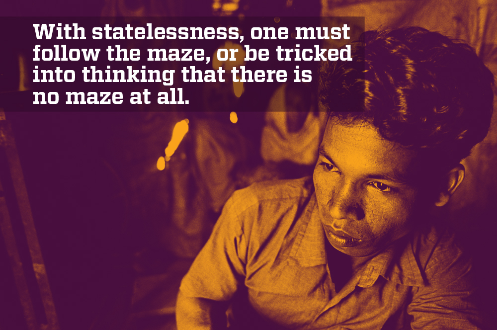 A screenshot from the Pulitzer Center's newly published iBook "In Search of Home." 2012. Media file: Rohingya-uncrop.jpg