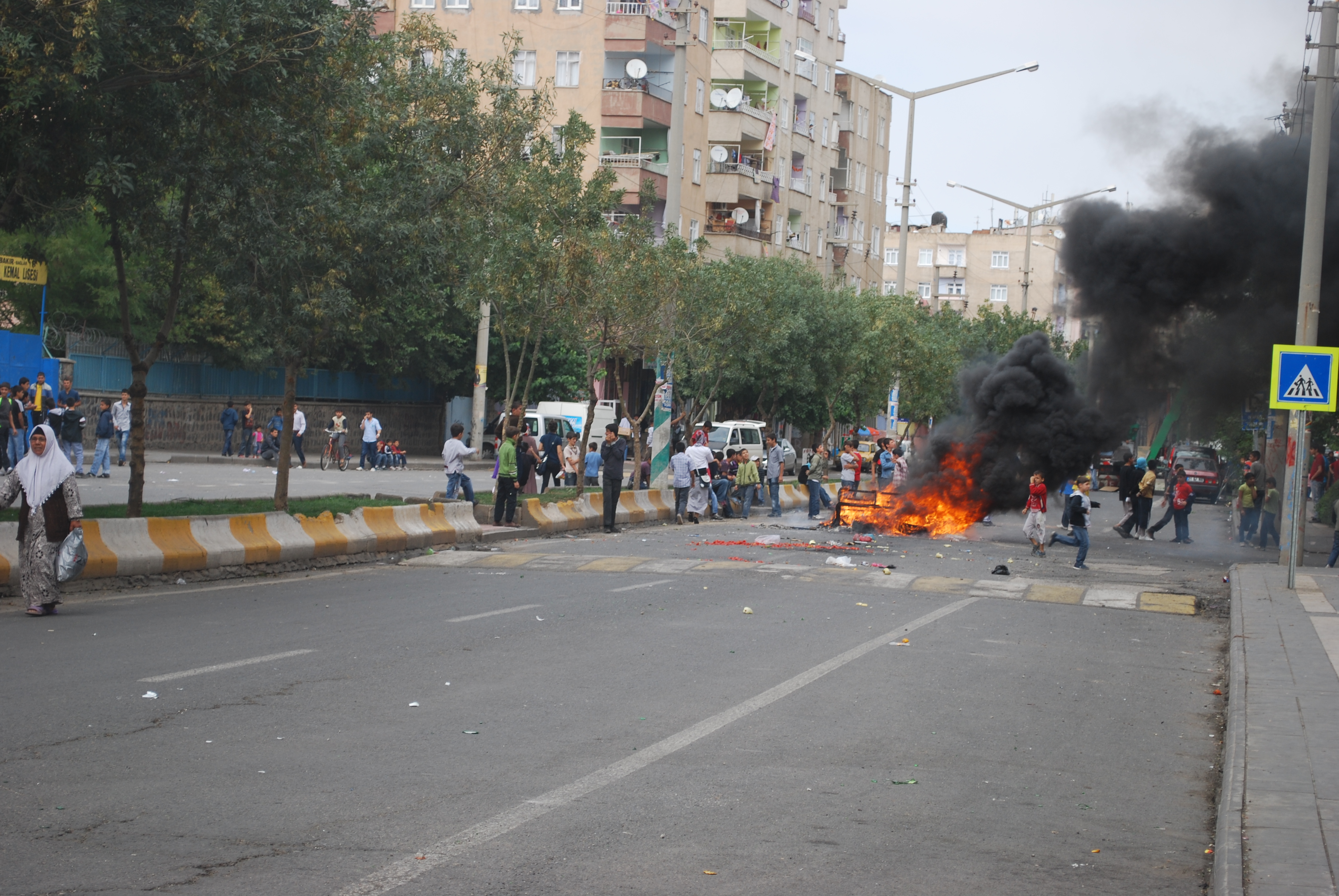The "pirate protest" in Baglar. Image by Jenna Krajeski. Turkey, 2011. The "pirate protest" in Baglar. Image by Jenna Krajeski. Turkey, 2011.