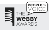 The Webby Awards. Image via http://webby.aol.com/ image
