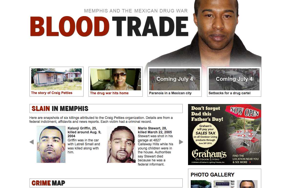 Blood Trade Memphis and the Mexican Drug War Pulitzer