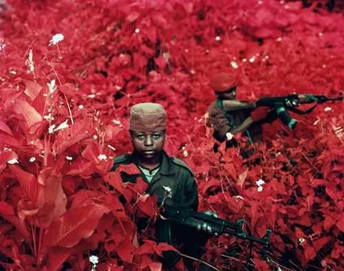 Image by Richard Mosse. Democratic Republic of Congo, 2011.