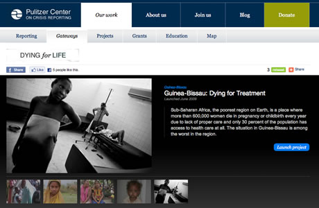 The Pulitzer Center's Dying for Life Gateway on Maternal Mortality The Pulitzer Center's Dying for Life Gateway on Maternal Mortality