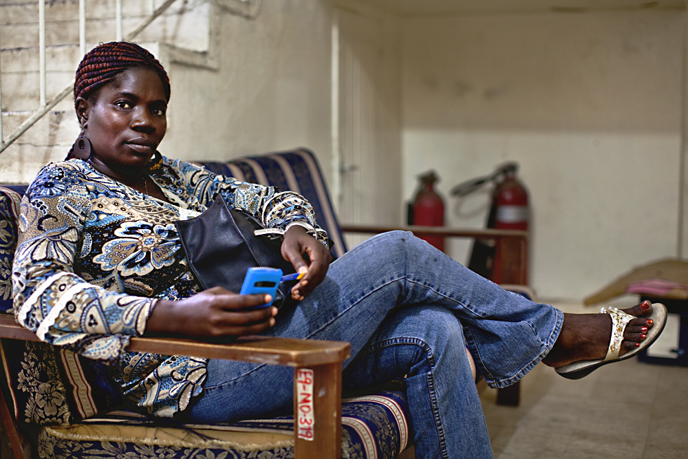 Mae Azango. Image by Jake Naughton. Liberia, 2012. Media file: mae-azango.jpg