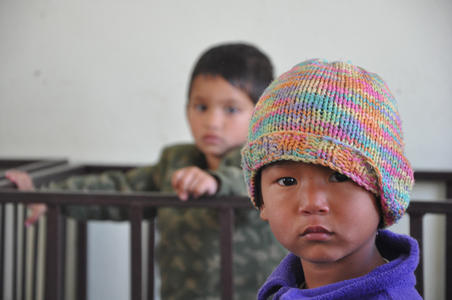 Children in an orphanage in Kathmandu. Image by Habiba Nosheen. Nepal, 2010. image