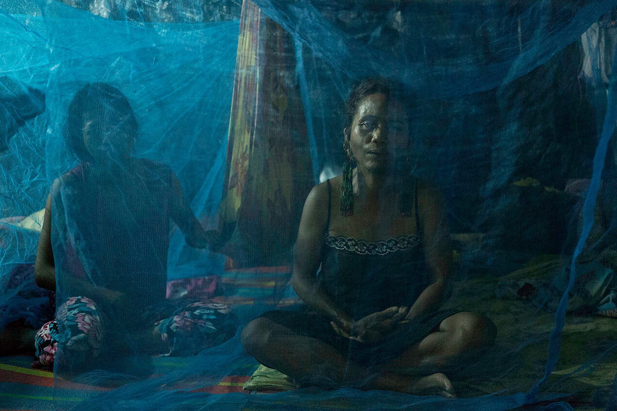Sunang Diamante, whose son To was shot dead in December of 2017, fled her home for a sanctuary in Koronadal City. Image by Chien-Chi Chang/Magnum Photos. Philippines, 2018. Sunang Diamante, whose son To was shot dead in December of 2017, fled her home for a sanctuary in Koronadal City. Image by Chien-Chi Chang/Magnum Photos. Philippines, 2018.