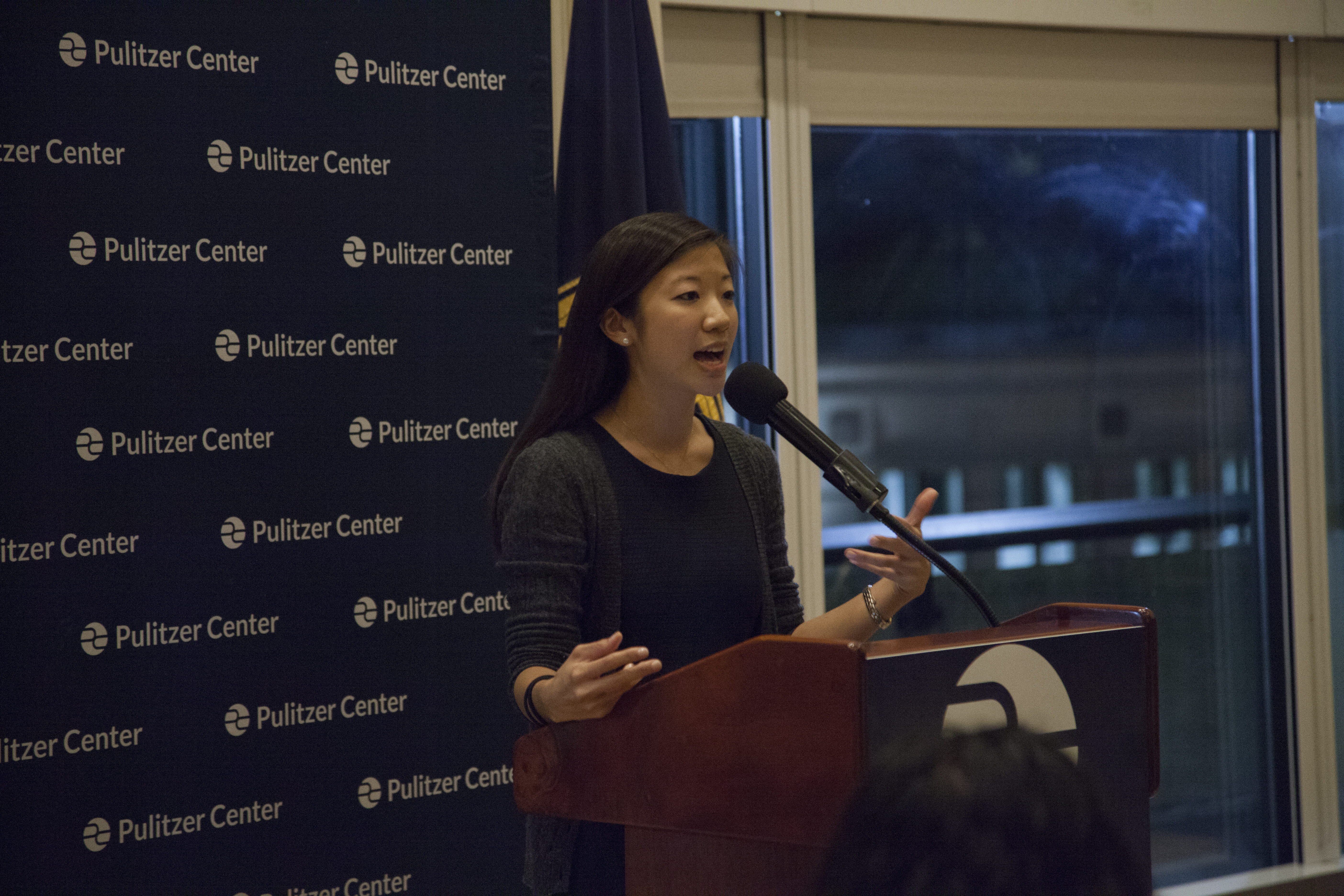 Freelance reporter and Pulitzer Center grantee Alice Su. Image by Jin Ding. Washington, DC 2017. Freelance reporter and Pulitzer Center grantee Alice Su. Image by Jin Ding. Washington, DC 2017.