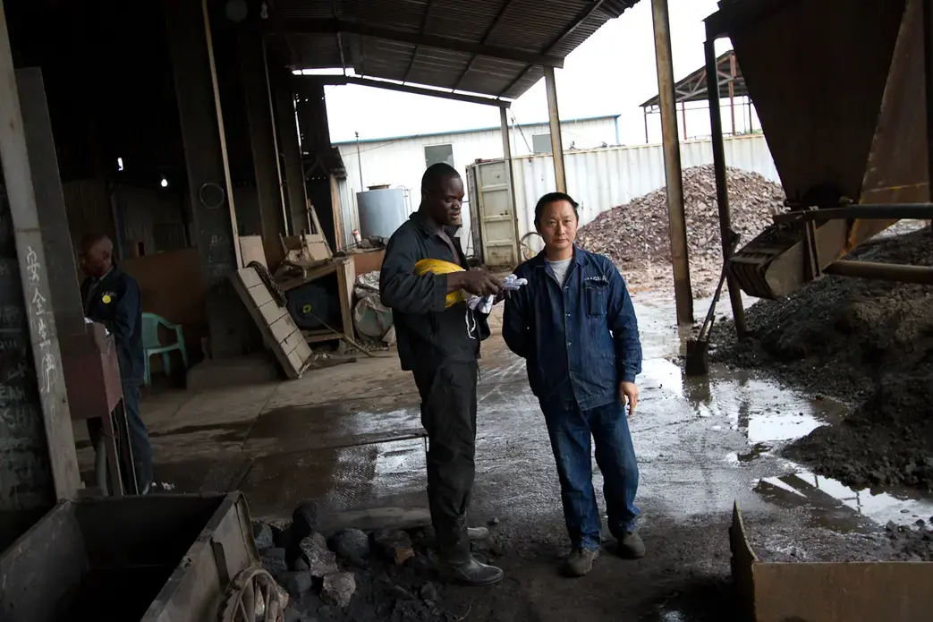 Chinese state-owned enterprises are making deep, long-term investments in Congo's extractive industries. Image by Jacob Kushner. Congo, 2013. Media file: img_1167.jpg