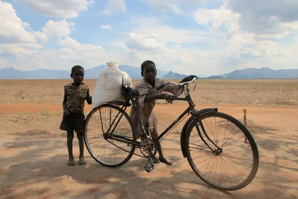 Children from Mutuali district, Northern Mozambique. Image by Stefano Liberti. Mozambique, 2017.