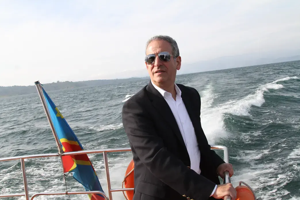 Russ Feingold, the U.S. special envoy for the Great Lakes region and the Democratic Republic of Congo, near Bukavu, in January 2014. Image by Kenny Katombe. Democratic Republic of Congo, 2014. Media file: feingold.jpg