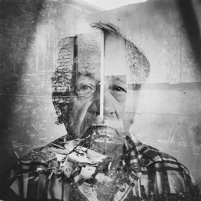 Elwood Friday, who attended St. Phillips Indian Residential School (1951-1953), said “I’ve never told anyone what went on there. It’s shameful. I am ashamed. I’ll never tell anyone, and I’ve done everything to try to forget.” Image by Daniella Zalcman. Canada, 2015. Media file: zalcman4.jpg