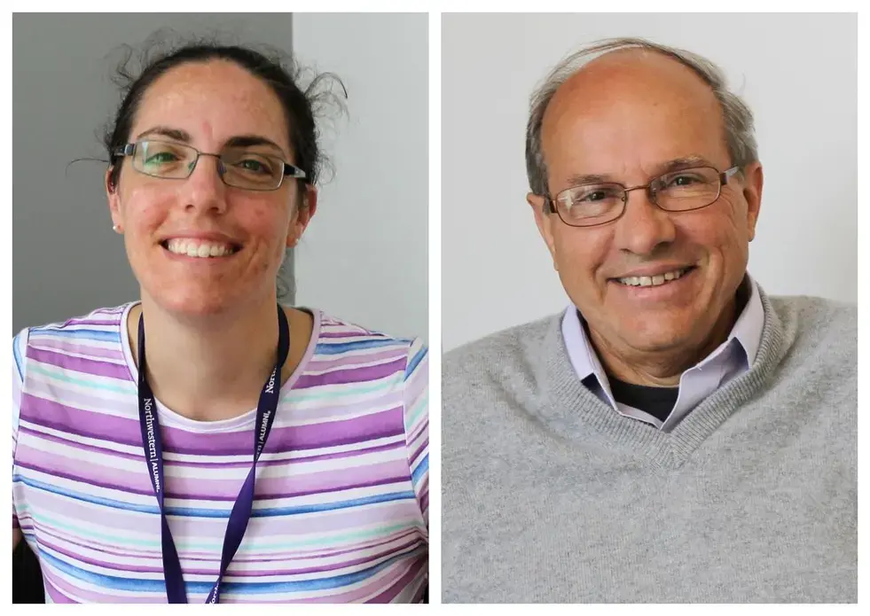 Rachel Lippmann (left) and William Freivogel discussed the way in which police departments use civil asset forfeiture as well as its legal implications on "St. Louis on the Air." Image by Evie Hemphill. USA, 2018. Rachel Lippmann (left) and William Freivogel discussed the way in which police departments use civil asset forfeiture as well as its legal implications on "St. Louis on the Air." Image by Evie Hemphill. USA, 2018.