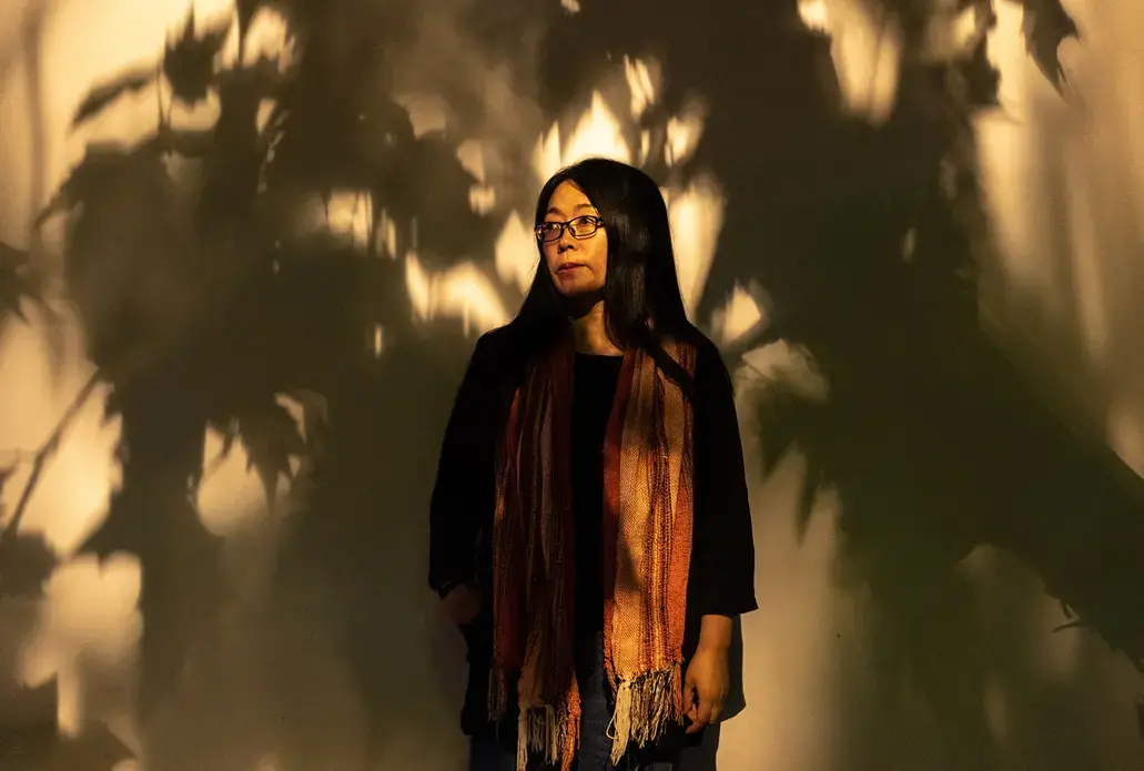 Chinese writer Jiang Xue. Image by Sim Chi Yin. China, 2019.