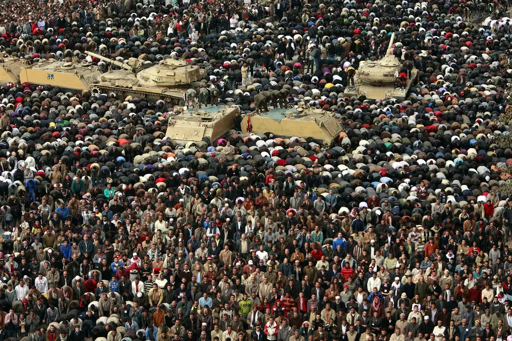 Image by Rick Loomis/Los Angeles Times. Egypt, 2011.