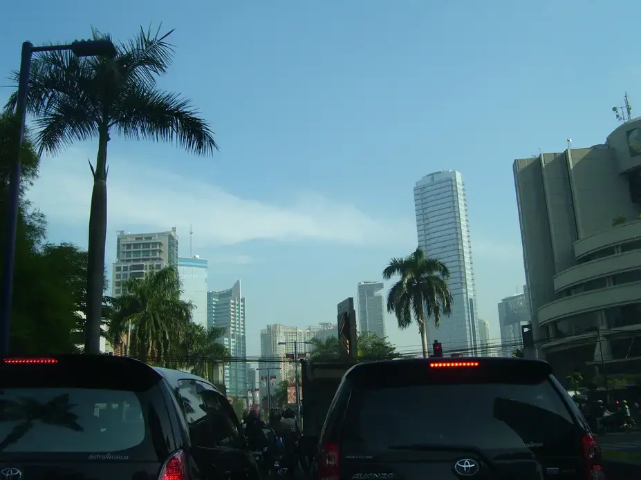 A week after the bombings on July 22, 2009, the police left and authorities reopened the roads of the Mega Kuningan district near the JW Marriot Hotel, a previous target in the August 2003 explosions. Image by Chandra Marsano / Flickr. Indonesia, 2009. A week after the bombings on July 22, 2009, the police left and authorities reopened the roads of the Mega Kuningan district, near the JW Marriot Hotel, a previous target in the August 2003 explosions. Image by Chandra Marsano / Flickr. Indonesia, 2009.