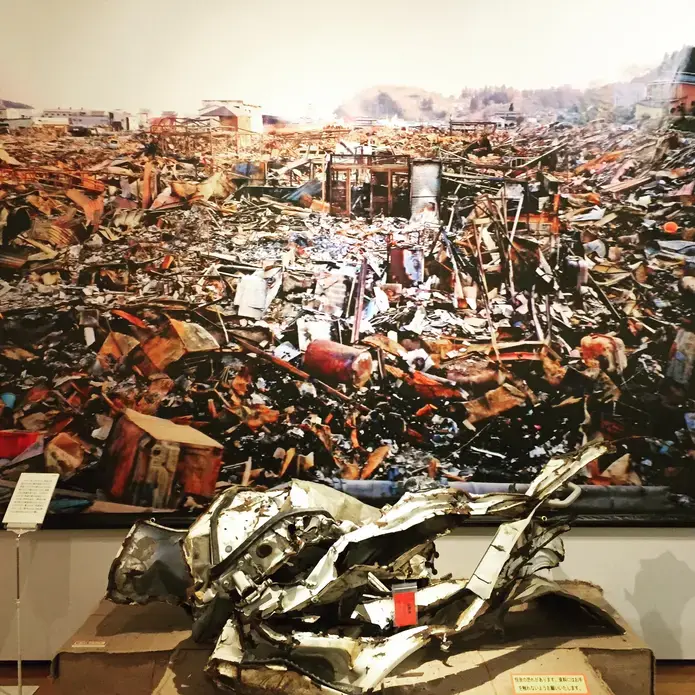 Tsunami Debris. Image courtesy of Matthew Komatsu.
