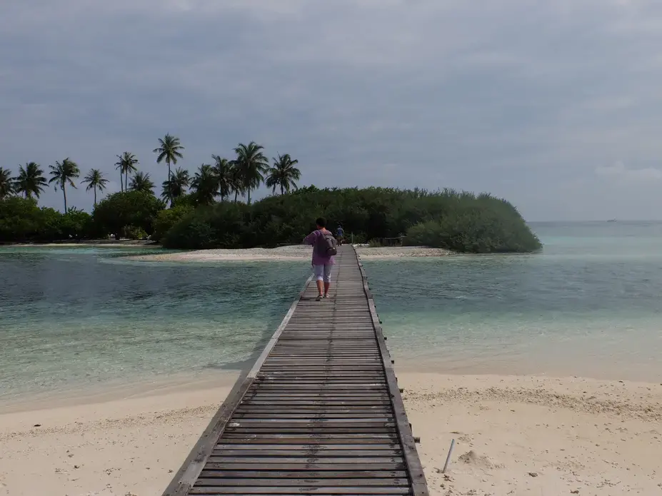 Tourist Beach A tourist beach in the Maldives, where democracy is increasingly in jeopardy. Image by Kai Shultz. The Maldives, 2017.