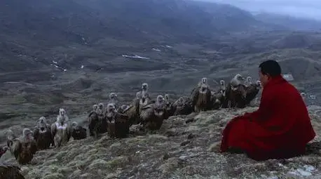 Screen shot from "Searching for Sacred Mountain," documentary from filmmakers Gary Marcuse and Shi Lihong. China, 2014. Media file: screenshot20141204at4.35.34pm_0.jpg