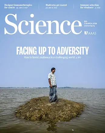 Tanmoy Bhaduri's photo was featured on the cover of Science Magazine's March 2018 issue.