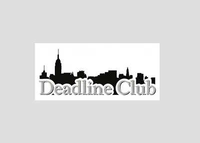 Image courtesy of Deadline Club. 2019. Image courtesy of Deadline Club. 2019.