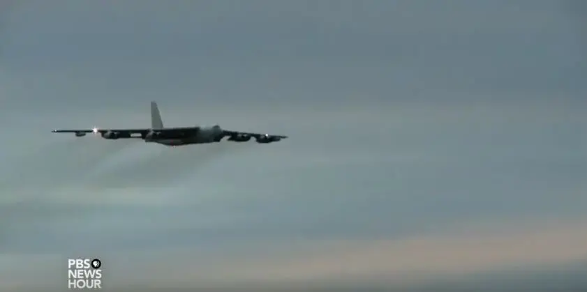 Still from the 4/14 broadcast. Media file: going_nuclear.jpg