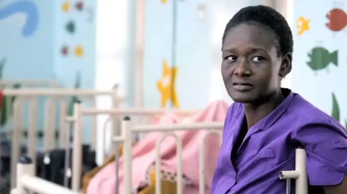 PRI and PBS NewsHour Online featured "Cancer's Lonely Soldier in Uganda: Part I of V" This photograph is a still shot from the video. Images by Joanne Silberner, Jacqueline Koch and Fred Hutchinson. Media file: silberner_image.jpg