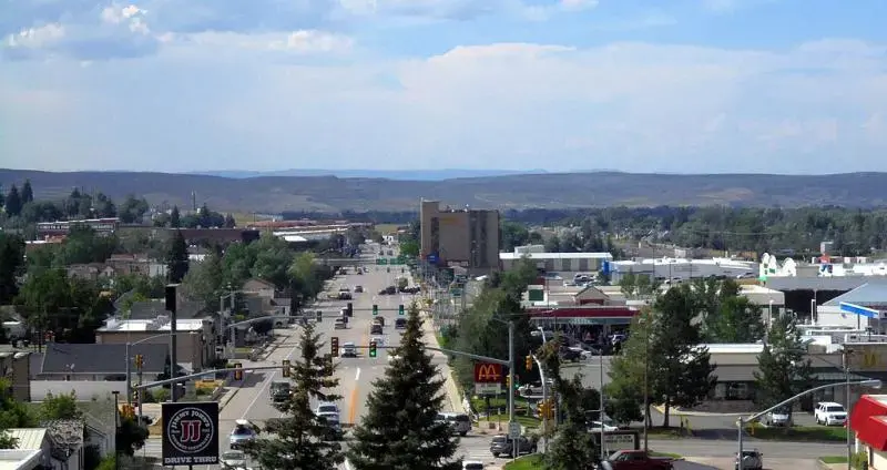 Evanston, Wyoming. Image by Wikimedia Commons. United States, 2020. Evanston, Wyoming. Image by Wikimedia Commons. United States, 2020.