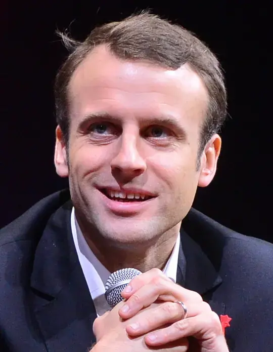 Macron Emmanuel Macron. Image courtesy of Wikimedia Commons, 2014.
