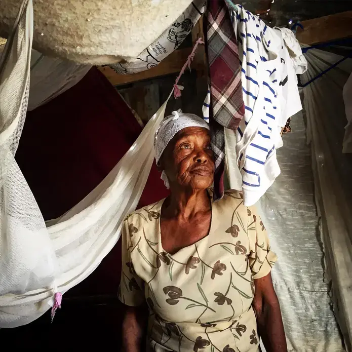 Midwife Image by Allison Shelley. Haiti, 2016.
