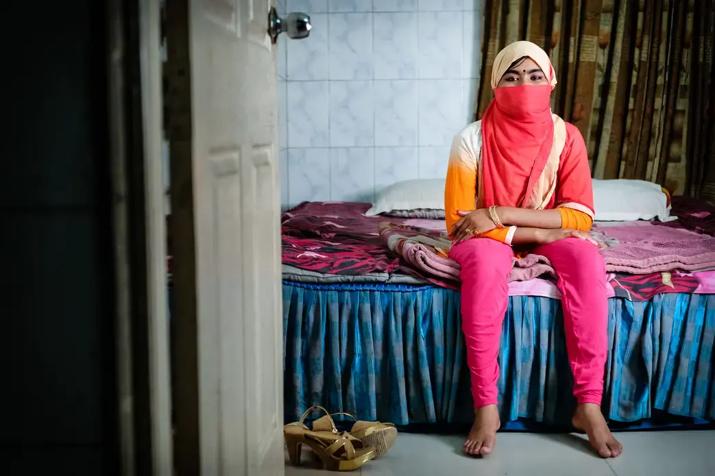 Rohingya sex worker, Cox's Bazar Photo Credit: Phil Caller Media file: Rohingya sex worker