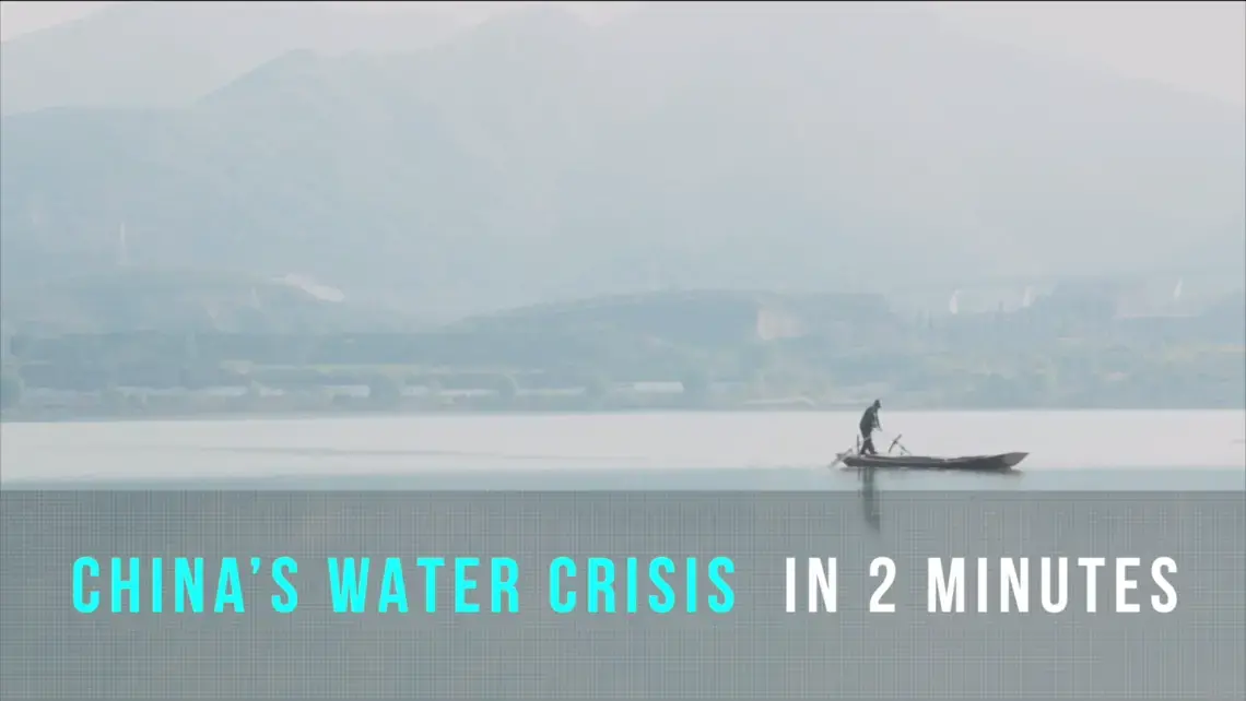 A short explainer on China's water crisis. Factors including climate change, pollution, urbanisation and energy demands have led to a severe water crisis in China. Image by Tom Wang. Media file: screen_shot_2016-05-04_at_11.35.58.png